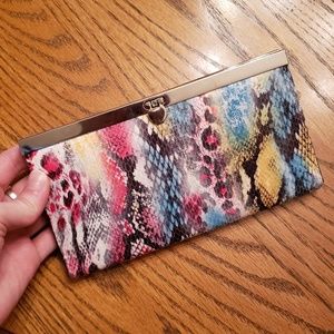 💜 Fun Animal Print Wallet/Clutch